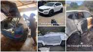 "It came out perfect": Wise man converts a burnt Jeep to a fine car in lovely video, says it wasn't expensive