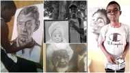 Check out the amazing artworks of this young boy from Edo state (photos)