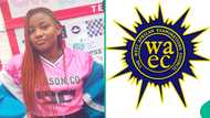 WAEC 2025: Girl who was scared to check WASSCE result finally sees her grades, posts it online