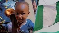 Three-year-old girl recites revived National Anthem from her head