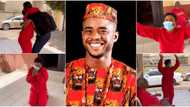 Tears of joy from mum as his son surprises her with visit from United States, emotional video goes viral