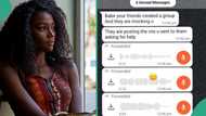 Lady heartbroken as her friends create WhatsApp group to ridicule her, leaks their hurtful messages