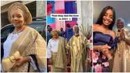 Nigerian woman marries her son's school roommate's father after they met on Facebook, photos melt hearts