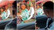 "She looks like Simi": Very beautiful girl on okada makes man lose control, video of his joy goes viral