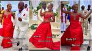 Woman, 57, gets wedded in red wedding gown, viral video of her youthful look emerges and trends on TikTok
