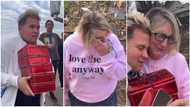 Oyinbo man gives stranger N10.3m to build house & N62m for her family, she cries in viral video