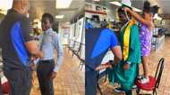 Generous boss reacts as employee skips his school graduation for work, helps him dress up