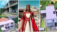 Nigerian woman shows off the house her daughter is building abroad with her own money, says she is proud