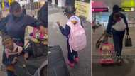 "After 8 months": Nigerian woman travels to US with her children to reunite with husband, video trends
