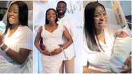 Media personality Tomike Adeoye shares adorable photos as she welcomes first child with hubby