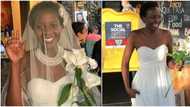 Self love: 32-year-old student marries herself, confuses parents, photos from her wedding emerge