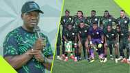 Eguavoen ‘aims dig’ at Super Eagles strikers after defeat to Rwanda in Uyo