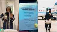 Nigerian lady begs Davido to employ her as his pilot, shows off licence, stirs reactions