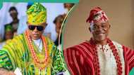 Ojude Oba: King of steeze, Farooq Oreagba, teases fans with first photos, netizens gush at his style