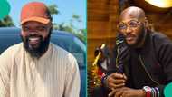 Video of 2Baba on Nedu Wazobia's new South African podcast goes viral, leaves Nigerians talking