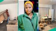 Nigerian lady in UK renovates her rented apartment with £3,000 budget, shares video