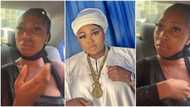 Actress Kemi Apesin acts like hook up client to nab online troll who bashed her, lady shakes in fear in video