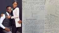 "He couldn't resist my handwriting": Nigerian man marries lady with blessed fingers as photos of her book surface