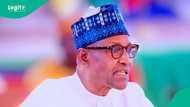 Breaking: Presidency releases every moment at Buhari's burial, pictures emerge