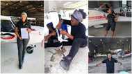 Young lady achieves dream of becoming a mechanic, gets certificate to repair aeroplanes