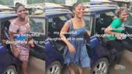 "I will marry the 6th one": Man who has 10 daughters shows them in one car, video goes viral on TikTok