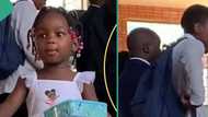 Little girl’s act of kindness melts hearts as she shares biscuit with stranger who refused at first