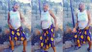 "Excellent moves": Excited pregnant woman in native wrapper dances with swag, shakes baby bump in viral video