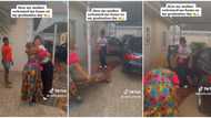"March on them": Proud mum lays her wrappers for daughter to walk on as she graduates from IMSU in video
