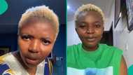 Lady reacts as sister who got pregnant for her husband insists on keeping baby, video goes viral