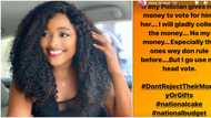 National cake: Actress Mary Lazarus tells Nigerians not to reject money, gifts from politicians, gives reason