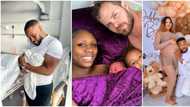 6 Nigerian celebrities that welcomed new babies in the first quarter of 2022, 2 were first-time parents