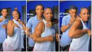 "She looks younger than you": Video of Nigerian boy and his young-looking cute mum dancing goes viral