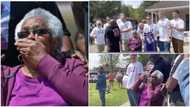 Woman who used to cook for students years ago gets big honour, they all give her N20.9m on 74th birthday