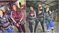 BBNaija's Emmanuel, Angel missing as their 'baes' Liquorose and Cross go skydiving in South Africa