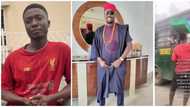 Lifetime opportunity: Obi Cubana offers varsity scholarship, job in any of his companies to viral Lagos hawker