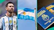 Messi's country, Argentina, lists countries that don't need a visa to enter