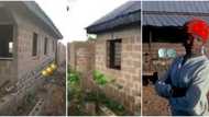 Nigerian lady returns home from abroad, discovers that her house she'd been sending money to build is rubbish