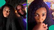 Blessing CEO taunts netizens with romantic video of herself and IVD: "Breakfast dey wait for you"