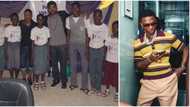 “See how he looked”: Fans laugh at old photo of Wizkid with students after it emerged on social media