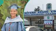 Disgraced NOUN law graduate Anyim Veronica featured in recent Rivers State University examination