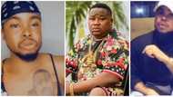 I want to have IG live session with him: Cubana Chiefpriest finally notices man who tattooed him on body