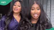 Nigerian mum and her daughter who looked like twins delighted many viewers with their lively dance