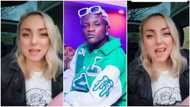 Yoruba na your mate? Oyinbo lady sings Portable's Zazo Zeh song with her English accent, video goes viral
