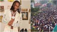 "Another Grammy loading": Huge 'oyinbo' crowd sings Burna's Last Last word for word at Notting Hill carnival