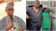 "Till end of university": Cubana Chiefpriest meets boy in viral Peter Obi photo, promises to sponsor education