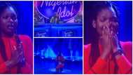Lady who quit job cries on stage as she is evicted from Nigerian Idol, video causes stir