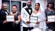 New bride celebrates her parents and in-laws who got married the same year, says it’s symbolic