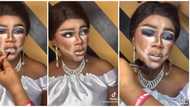 Lady's loud and poorly-done makeup leaves social media users amused: "This is pure wickedness"