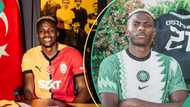 Victor Osimhen snubs Wizkid and Davido as he names his favourite Nigerian singer, people react
