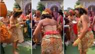 This is royalty: Bride dressed like a queen dances with so much glamour, video of her sweet moves wows many